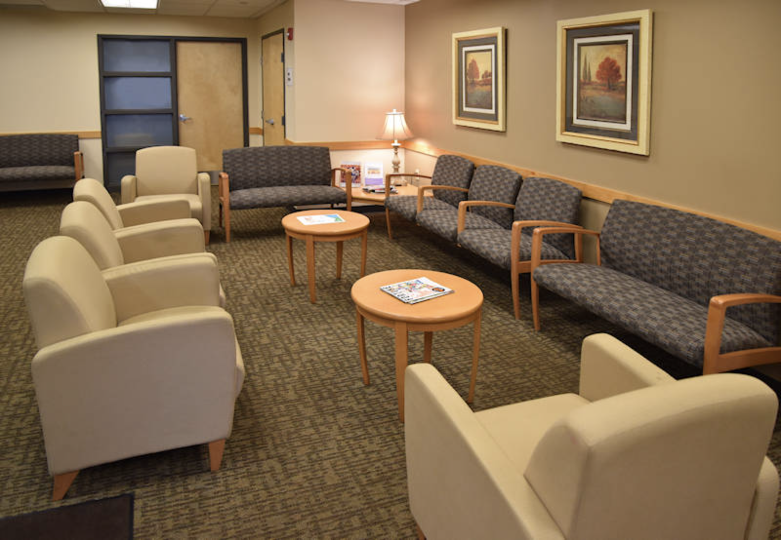 Reception area