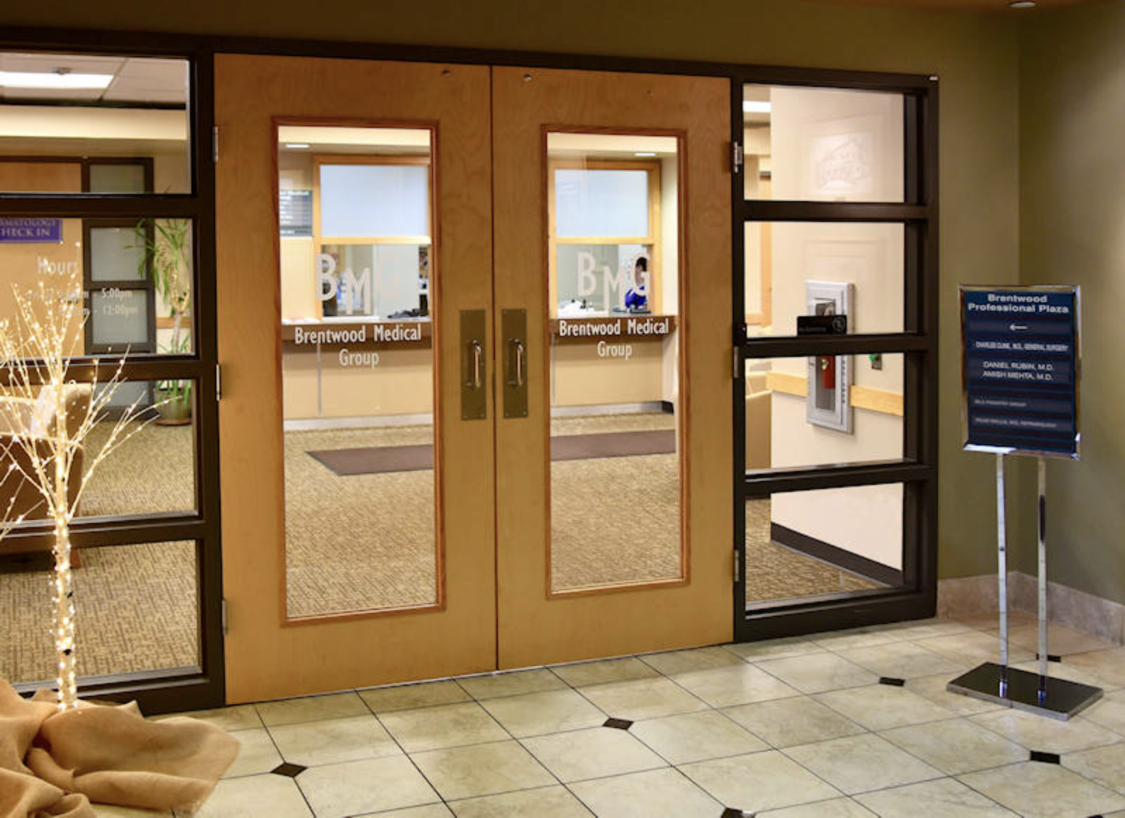 Front entrance